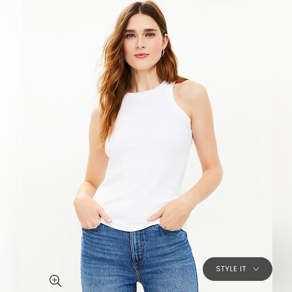 THE LOFT - White tank - Extra Small